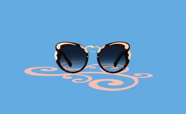 プラダのサングラスコレクション「ミニマルバロック」から3種の新作を発売