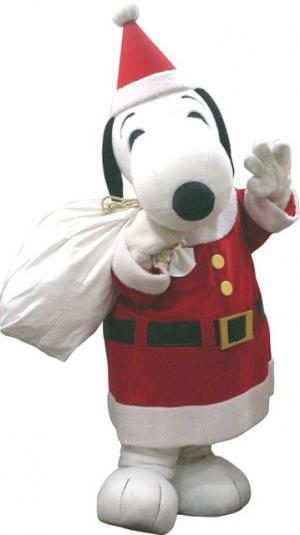 スヌーピーミュージアムでクリスマスイルミネーション！ツリーの上でピーナッツの仲間たちが“ハッピーダンス”