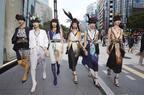 現代の日本の美を象徴する6人のモデルが“新時代の和装”を纏い銀座の街へ！
