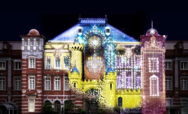 東京駅がファンタスティックスクリーンに。「東京ミチテラス2012」が開催
