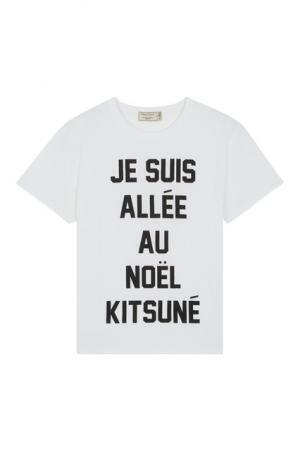 メゾン キツネから、ブラックとホワイトのホリデーコレクション！刺繍やスワロフスキーのキツネがワンポイントに