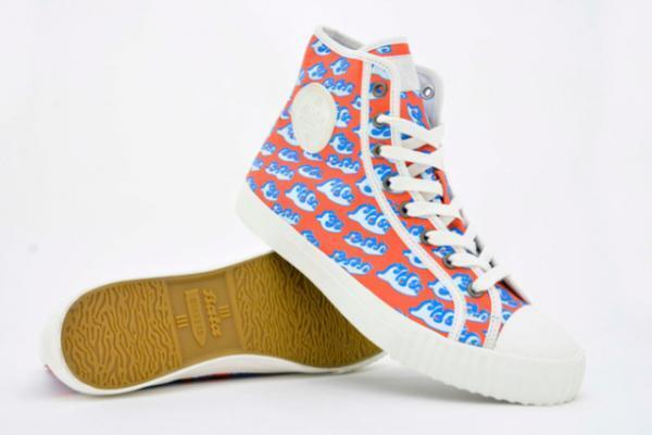 ジュリアン デイヴィッド×バタがコラボスニーカーを発売。葛飾北斎の浮世絵からインスピレーション