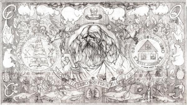 ファッションデザイナー山縣良和による初の絵画展が表参道ROCKETで開催