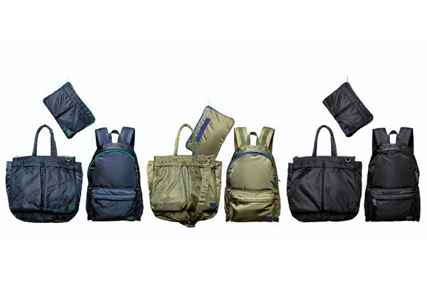 サカイ × ポーターに新作バッグ！トート、クラッチ、デイパックの全3型