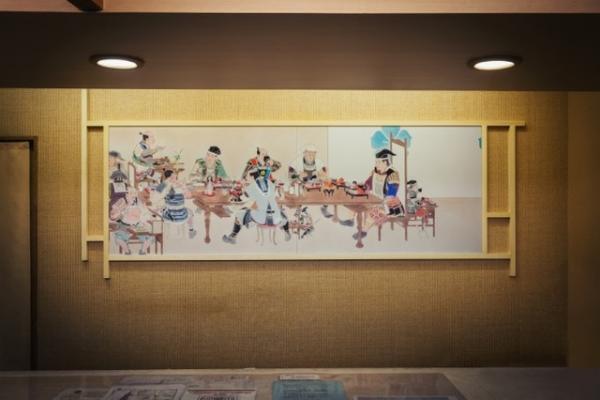 山口晃×道後温泉、アートフェスティバル「道後アート2016」で時空を超えた街歩き