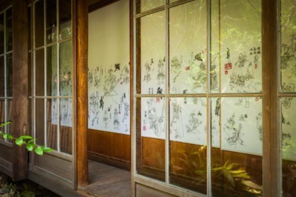 山口晃×道後温泉、アートフェスティバル「道後アート2016」で時空を超えた街歩き