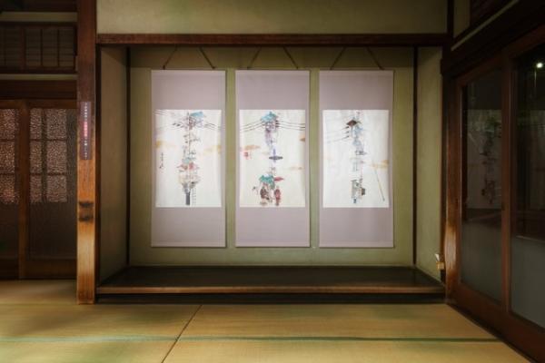 山口晃×道後温泉、アートフェスティバル「道後アート2016」で時空を超えた街歩き