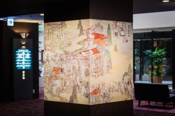 山口晃×道後温泉、アートフェスティバル「道後アート2016」で時空を超えた街歩き