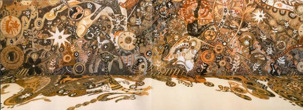 キャンバスの舞台は代々木公園からインドの小村まで、画家・淺井裕介の初作品集【NADiffオススメBOOK】