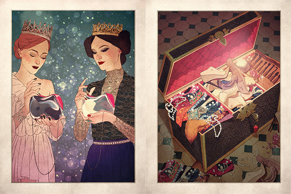 クリスチャン ルブタンがホリデーに贈るおとぎ話、物語に登場するシューズ＆バッグも発売に