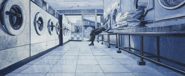 まるで写真や絵画？デニムを材料にしたイギリス人アーティストによるインディゴアート！