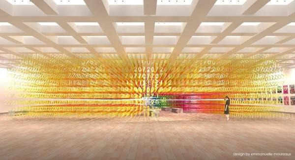 国立新美術館が開館10周年！記念ビジュアルはSPREADが担当