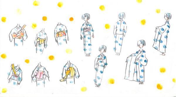 着物好き・お酒好きのイラストレーター平尾香によるカクテル付き浴衣着付け教室開催