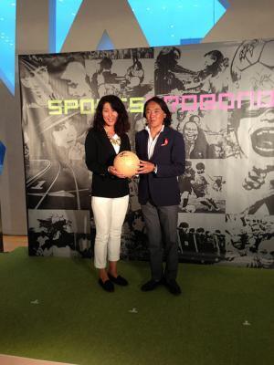 トッズ・ジャパンが、北澤豪スポーツ社会貢献プロジェクトのサポート発表