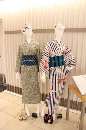 リップスライム・SUとカワイヨシロウ「SuRow派」が浴衣の着こなし指南。伊勢丹でトークショー開催