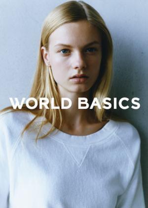 ワールド、装い新たに「ワールドベーシックス」来春夏スタート。“更新するベーシック”打ち出す
