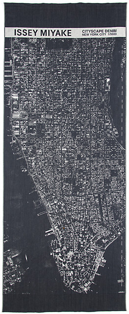 イッセイミヤケ、東京・NY・パリの街をデニム化。新作ジーンズ発売