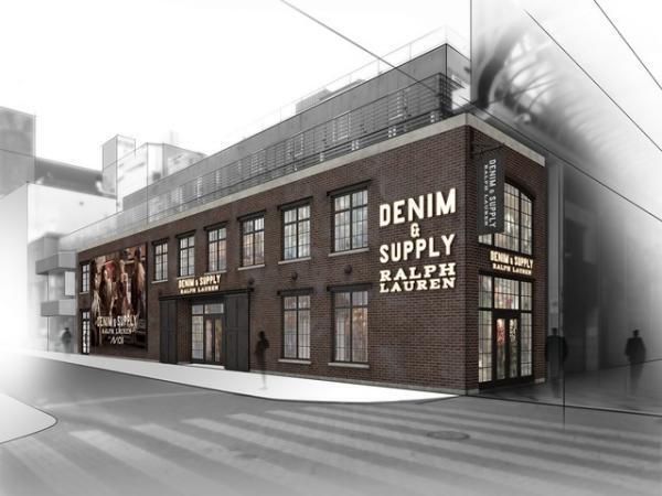 デニム＆サプライ・ラルフローレン、関西初旗艦店を心斎橋に28日オープン