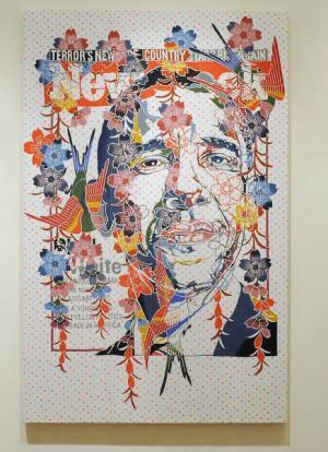 新丸ビル飲食フロアでNY日本人アーティストの展覧会開催