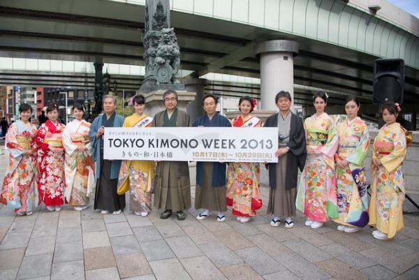 三越と高島屋が日本橋TOKYO KIMONO WEEKで初コラボ、着物の魅力アピール