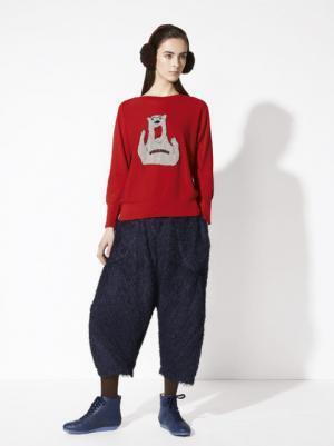 プリーツ・プリーズ・イッセイ・ミヤケ、”熊”のウエアや編みぐるみ発売