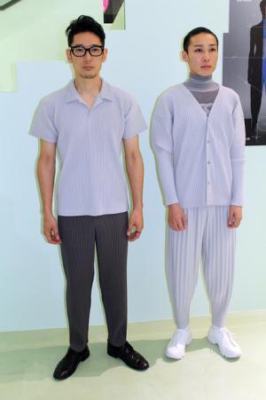 イッセイミヤケからメンズのプリーツ服「オム・プリッセ・イッセイ・ミヤケ」デビュー