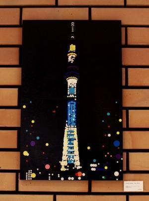 シールアート作家・大村雪乃「Beautiful Night」展が伊勢丹新宿で開催中