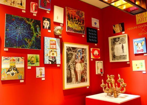 中村ケンゴが百貨店で現代美術をギフトに。新宿伊勢丹で展示販売