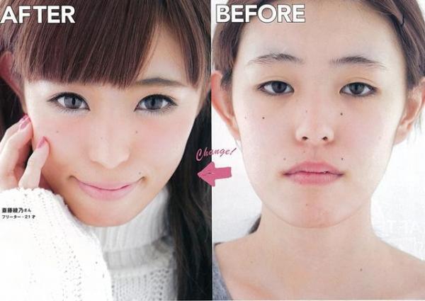 まるで別人！「美人偽装メイク」実演イベント開催。『もとから美人風整形メイクBOOK』発売記念