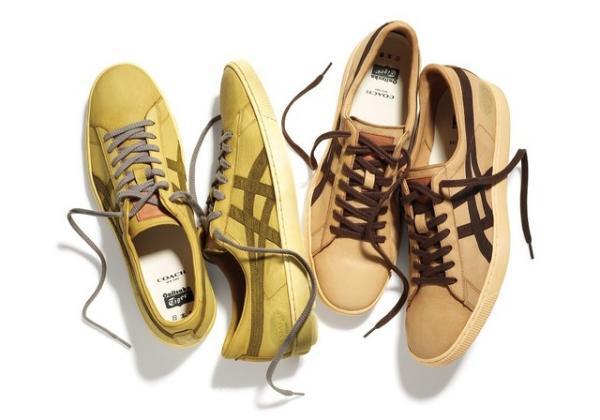 コーチ、オニツカタイガーと職人的スニーカー発売。バッシュベース