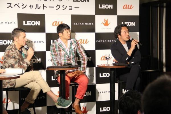 ジローラモ×武田修宏×槙野智章×LEON編集長が伊勢丹メンズでファッション談義