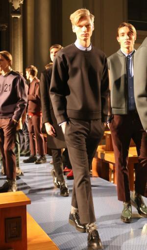 デラクアの「No21」メンズ14-15AWデビュー【ピッティ現地レポート】