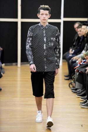 仏アーティストと作り出されたコムデギャルソン・シャツ【14-15AWメンズ】