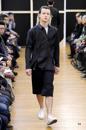 仏アーティストと作り出されたコムデギャルソン・シャツ【14-15AWメンズ】