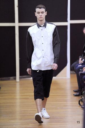 仏アーティストと作り出されたコムデギャルソン・シャツ【14-15AWメンズ】