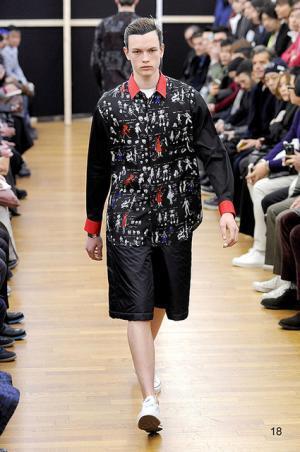 仏アーティストと作り出されたコムデギャルソン・シャツ【14-15AWメンズ】