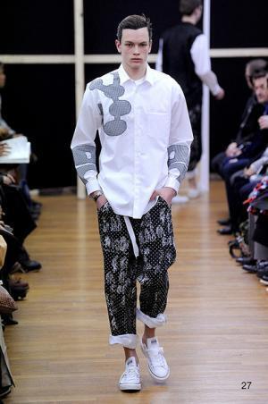 仏アーティストと作り出されたコムデギャルソン・シャツ【14-15AWメンズ】