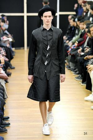 仏アーティストと作り出されたコムデギャルソン・シャツ【14-15AWメンズ】