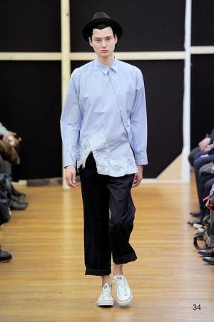 仏アーティストと作り出されたコムデギャルソン・シャツ【14-15AWメンズ】