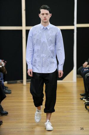 仏アーティストと作り出されたコムデギャルソン・シャツ【14-15AWメンズ】