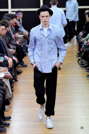 仏アーティストと作り出されたコムデギャルソン・シャツ【14-15AWメンズ】