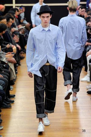 仏アーティストと作り出されたコムデギャルソン・シャツ【14-15AWメンズ】