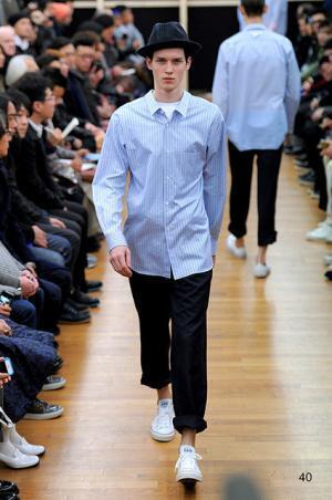 仏アーティストと作り出されたコムデギャルソン・シャツ【14-15AWメンズ】