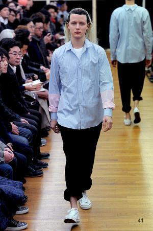 仏アーティストと作り出されたコムデギャルソン・シャツ【14-15AWメンズ】