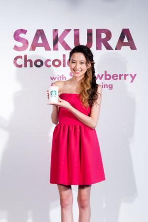 スタバ目黒店で桜イベント。河北麻友子「女子会におすすめ」