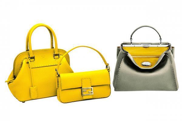 フェンディ、「セレリア」バッグ20周年イベント開催。日本限定イエロー登場