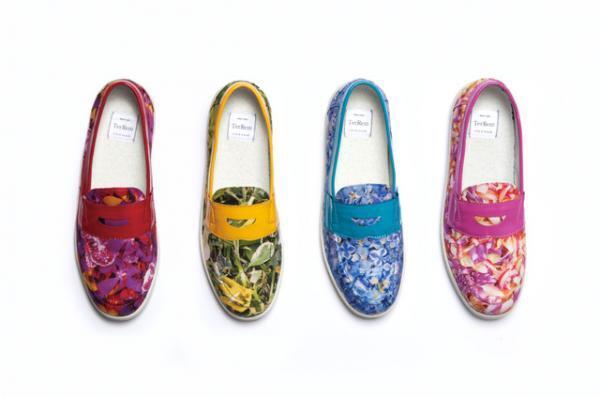 テレム×プランティカのフラワー柄スニーカー「ペタル」発売