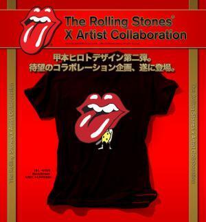 ローリングストーンズＴシャツストア、期間限定オープン。甲本ヒロトとコラボ