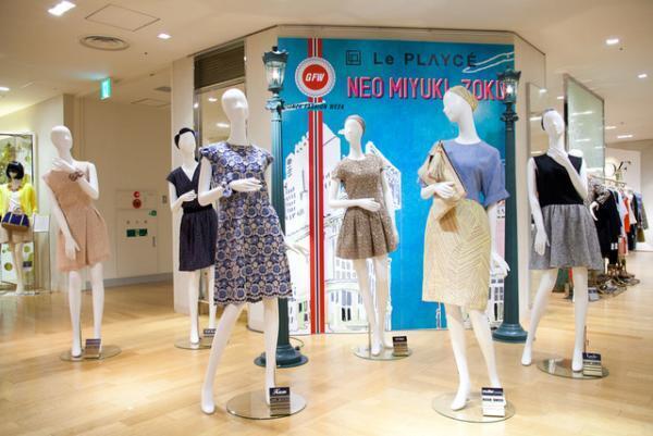 銀座三越、60年代のアイビールックとみゆき族を現代風にアレンジ