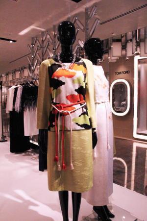 ジュン アシダ、京友禅とコラボ。新作ドレスを伊勢丹新宿店で発表